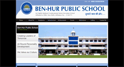 Desktop Screenshot of benhurschool.com